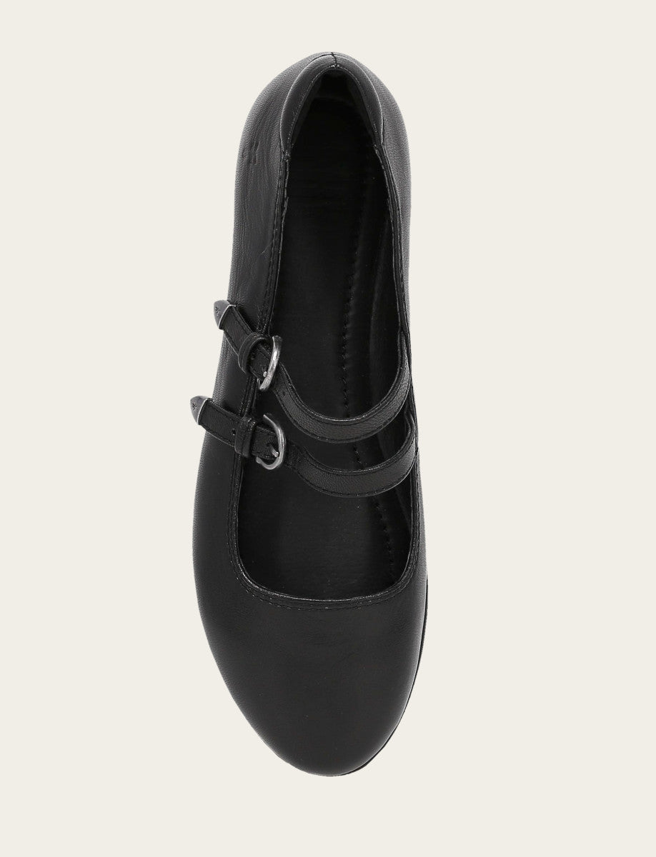 Women's Black Carson Multi Mary Jane Flats Black