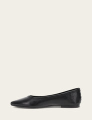 Women's Black Heather Ballet Flats Black
