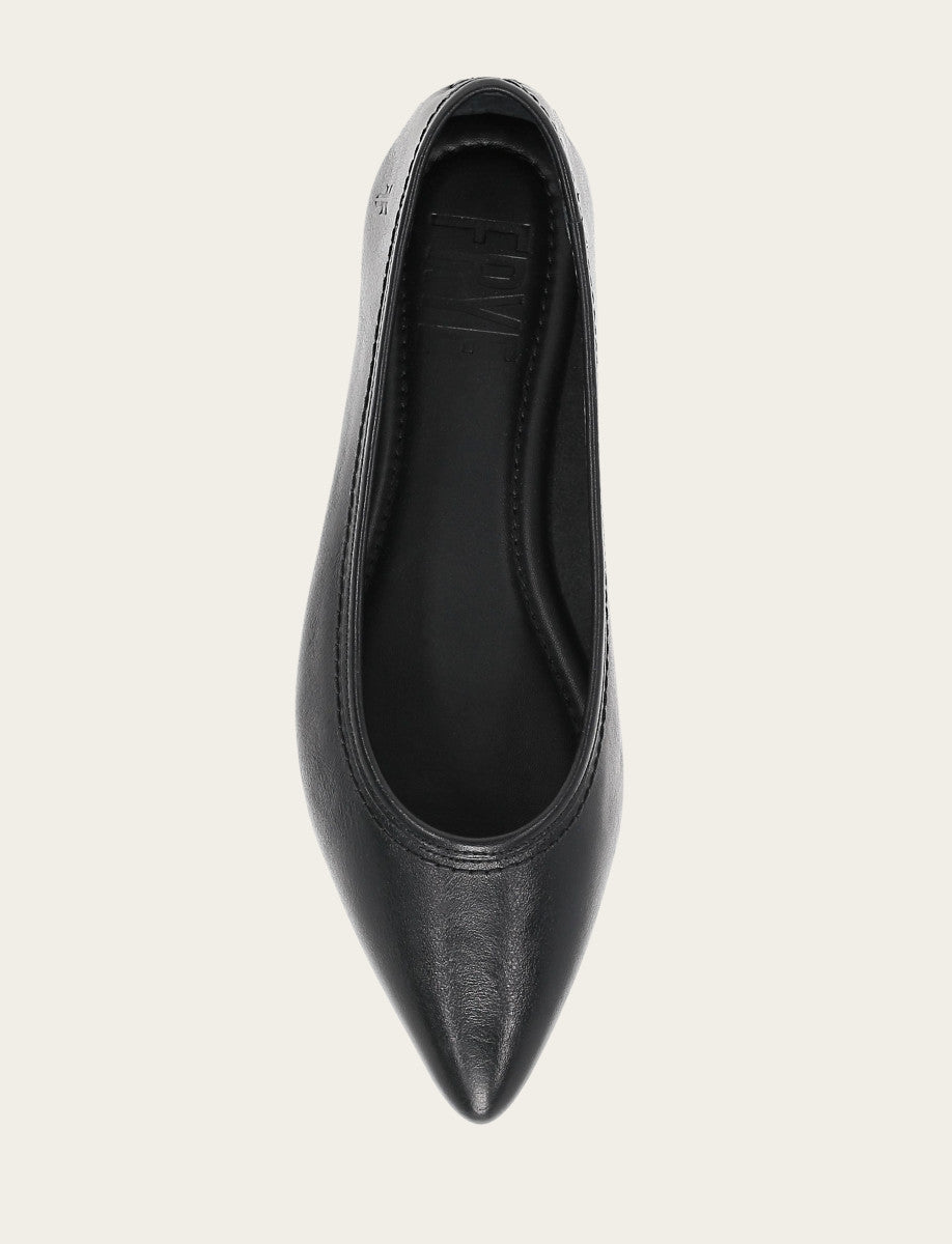 Women's Black Heather Ballet Flats Black