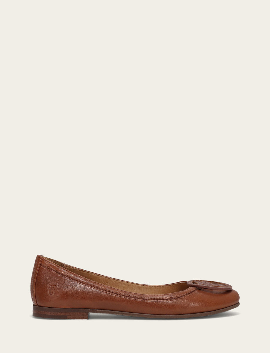 Women's Cinnamon Carson Logo Ballet Shoe Cinnamon