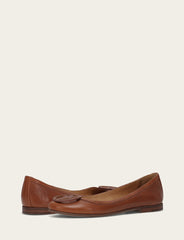 Women's Cinnamon Carson Logo Ballet Shoe Cinnamon