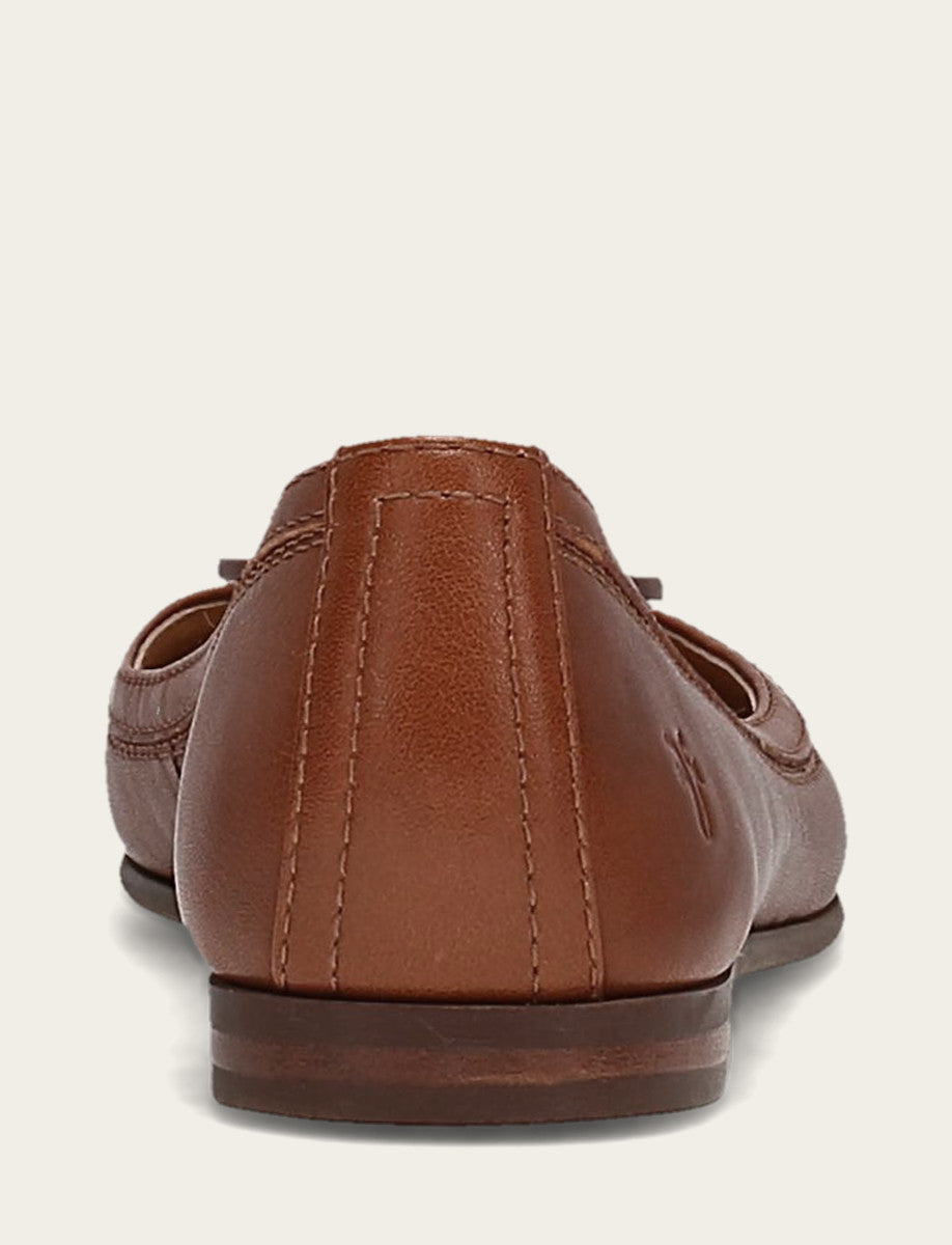 Women's Cinnamon Carson Logo Ballet Shoe Cinnamon
