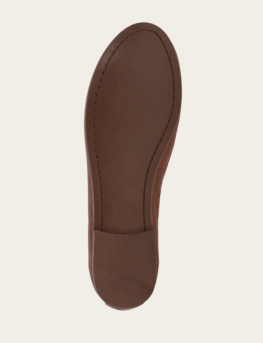 Women's Cinnamon Carson Logo Ballet Shoe Cinnamon