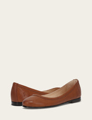 Women's Cognac Carson Ballet Flats Cognac