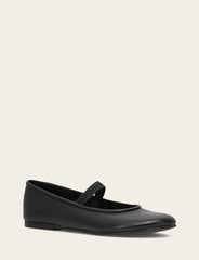 Women's Black Emma Elastic Mary Jane Shoe Black