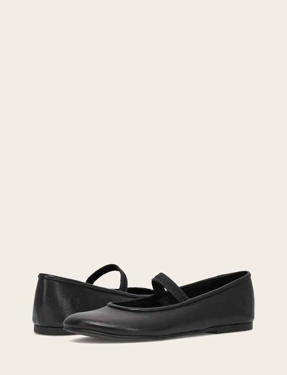 Women's Black Emma Elastic Mary Jane Shoe Black