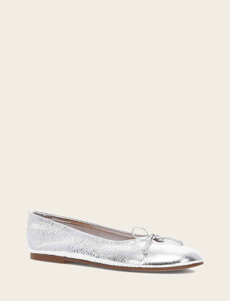 Women's Silver Emma Ballet Shoe Silver