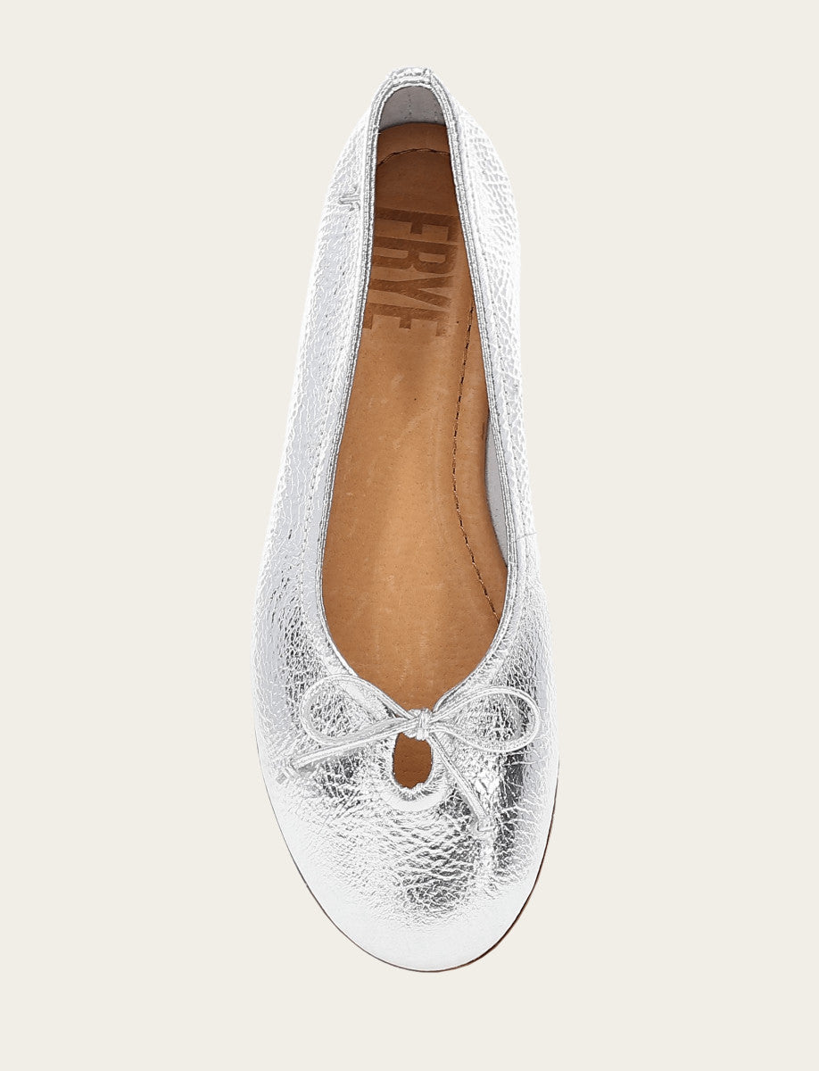 Women's Silver Emma Ballet Shoe Silver