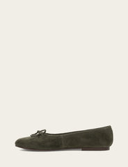 Women's Dark Olive Emma Ballet Shoe Dark Olive