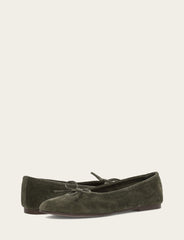 Women's Dark Olive Emma Ballet Shoe Dark Olive