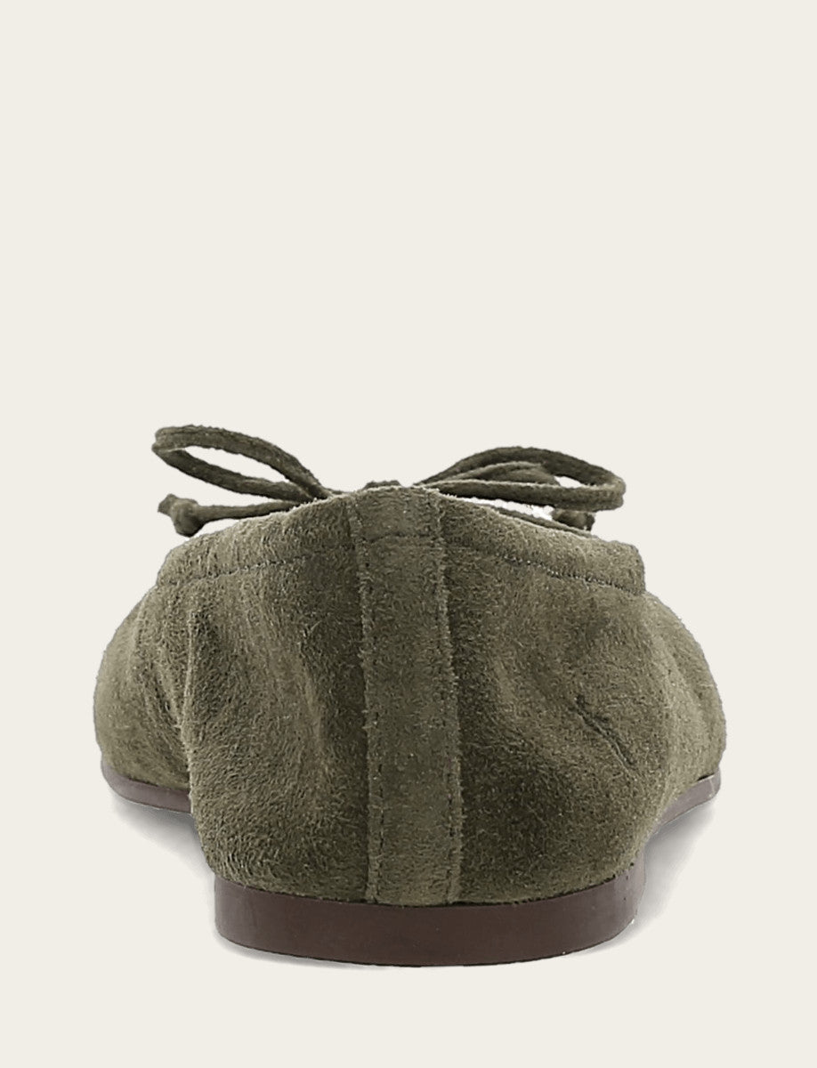 Women's Dark Olive Emma Ballet Shoe Dark Olive