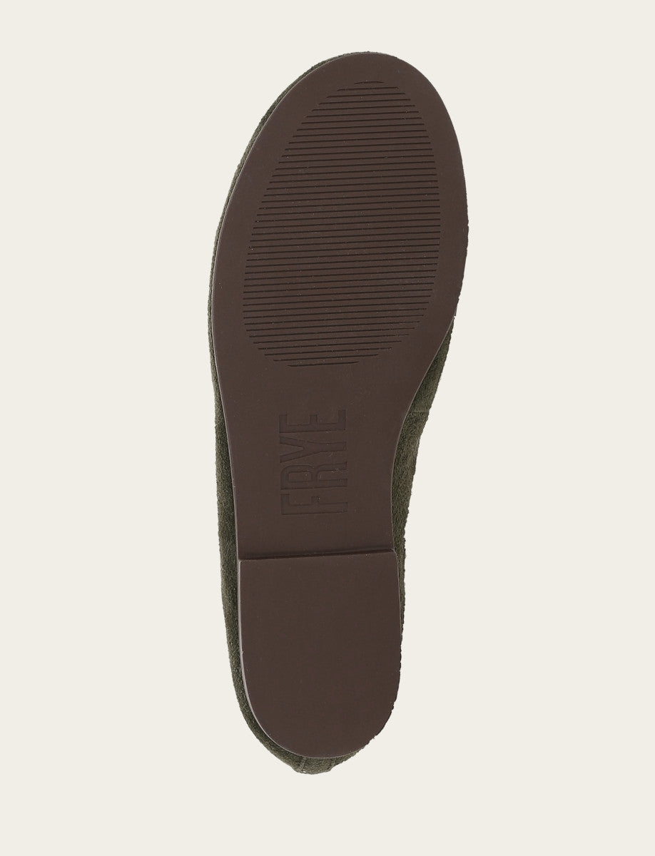 Women's Dark Olive Emma Ballet Shoe Dark Olive