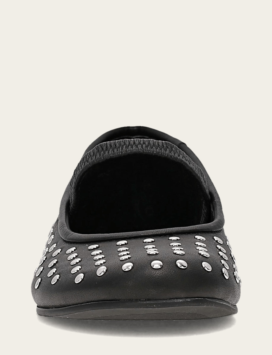 Women's Black Emma Studded Mary Jane Shoe Black