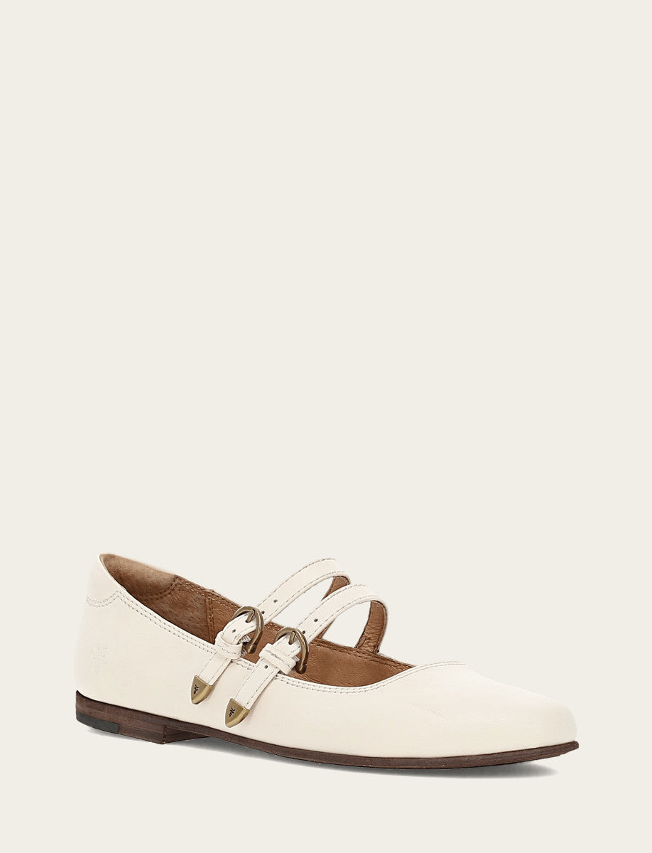 Women's Ecru Carson Multi Mary Jane Shoe Ecru