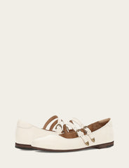 Women's Ecru Carson Multi Mary Jane Shoe Ecru