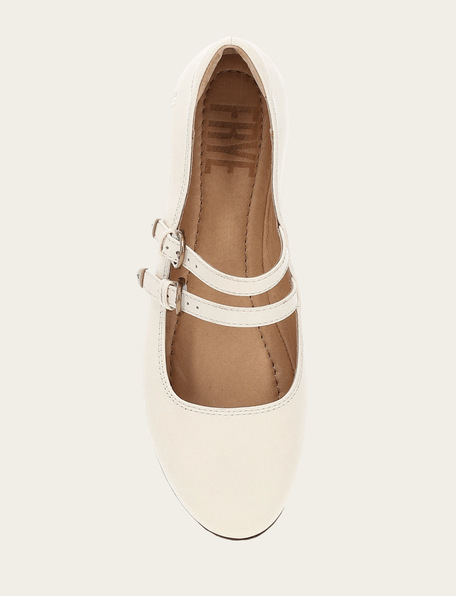 Women's Ecru Carson Multi Mary Jane Shoe Ecru