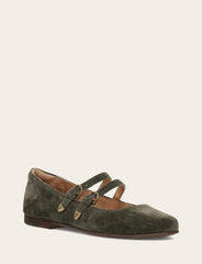 Women's Dark Olive Carson Multi Mary Jane Shoe Dark Olive