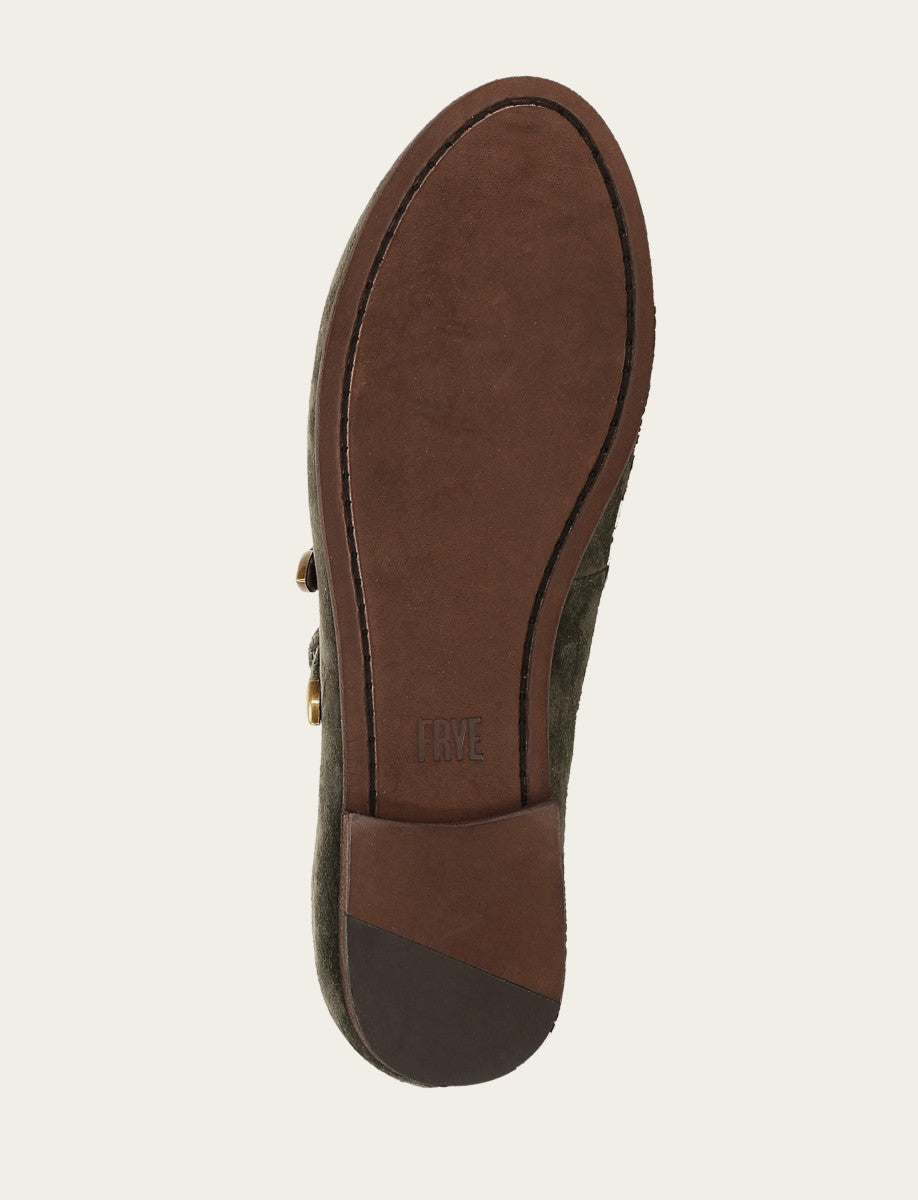 Women's Dark Olive Carson Multi Mary Jane Shoe Dark Olive