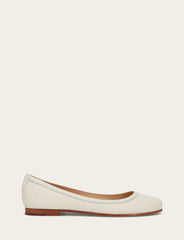 Women's White Carson Ballet Flats White