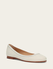 Women's White Carson Ballet Flats White