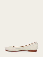 Women's White Carson Ballet Flats White