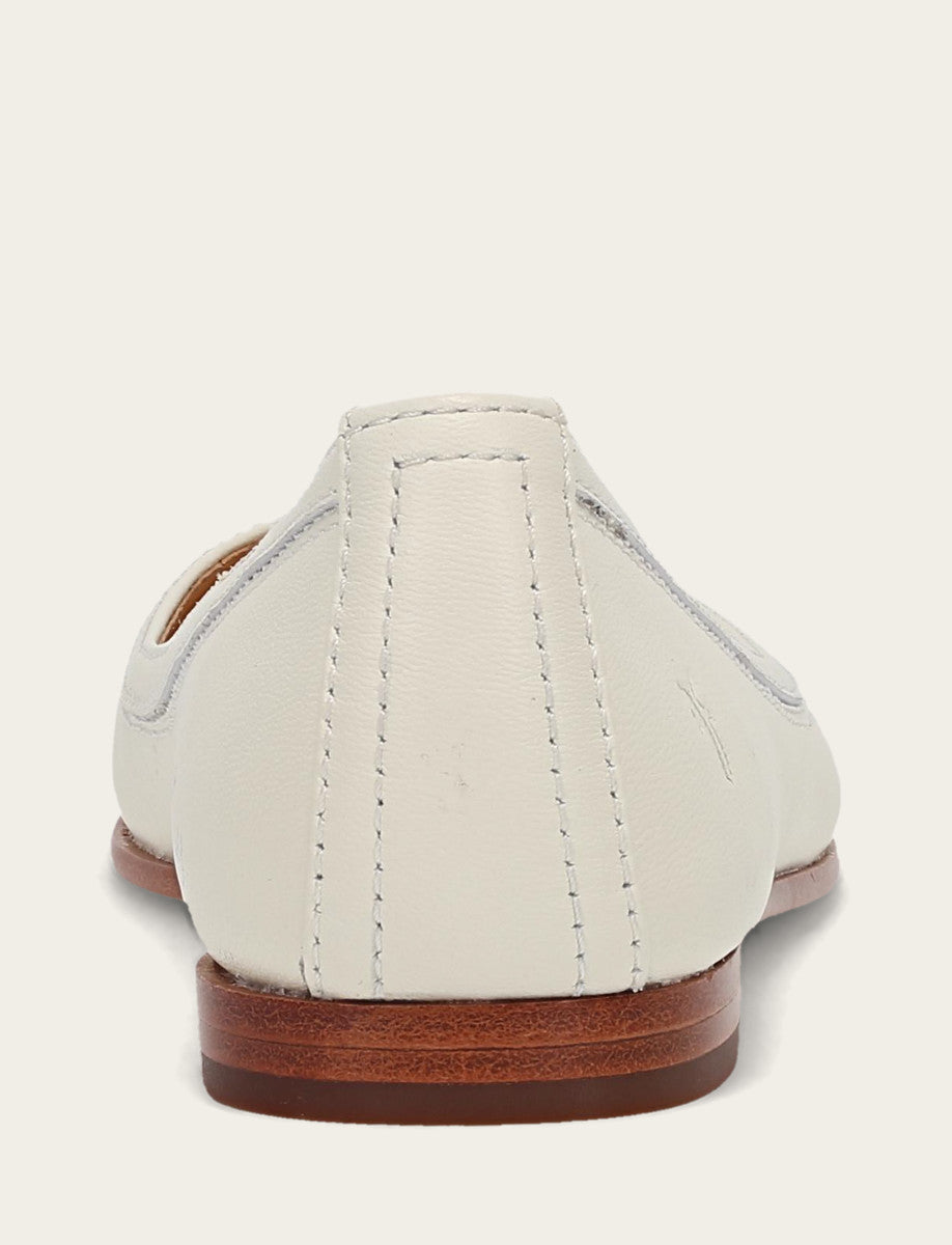 Women's White Carson Ballet Flats White