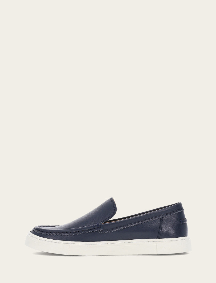 Women's Navy Ivy Venetian Loafers Navy