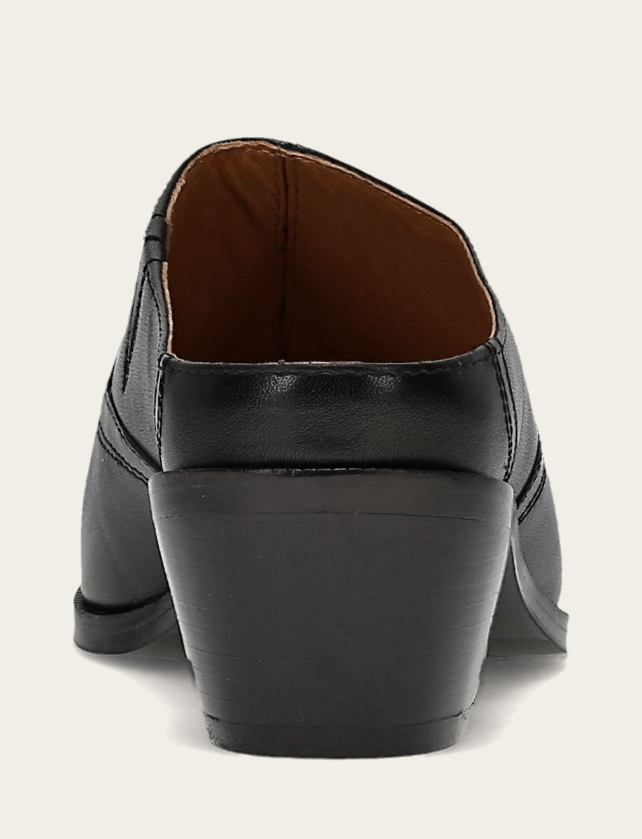 Women's Black Luna Mule Black