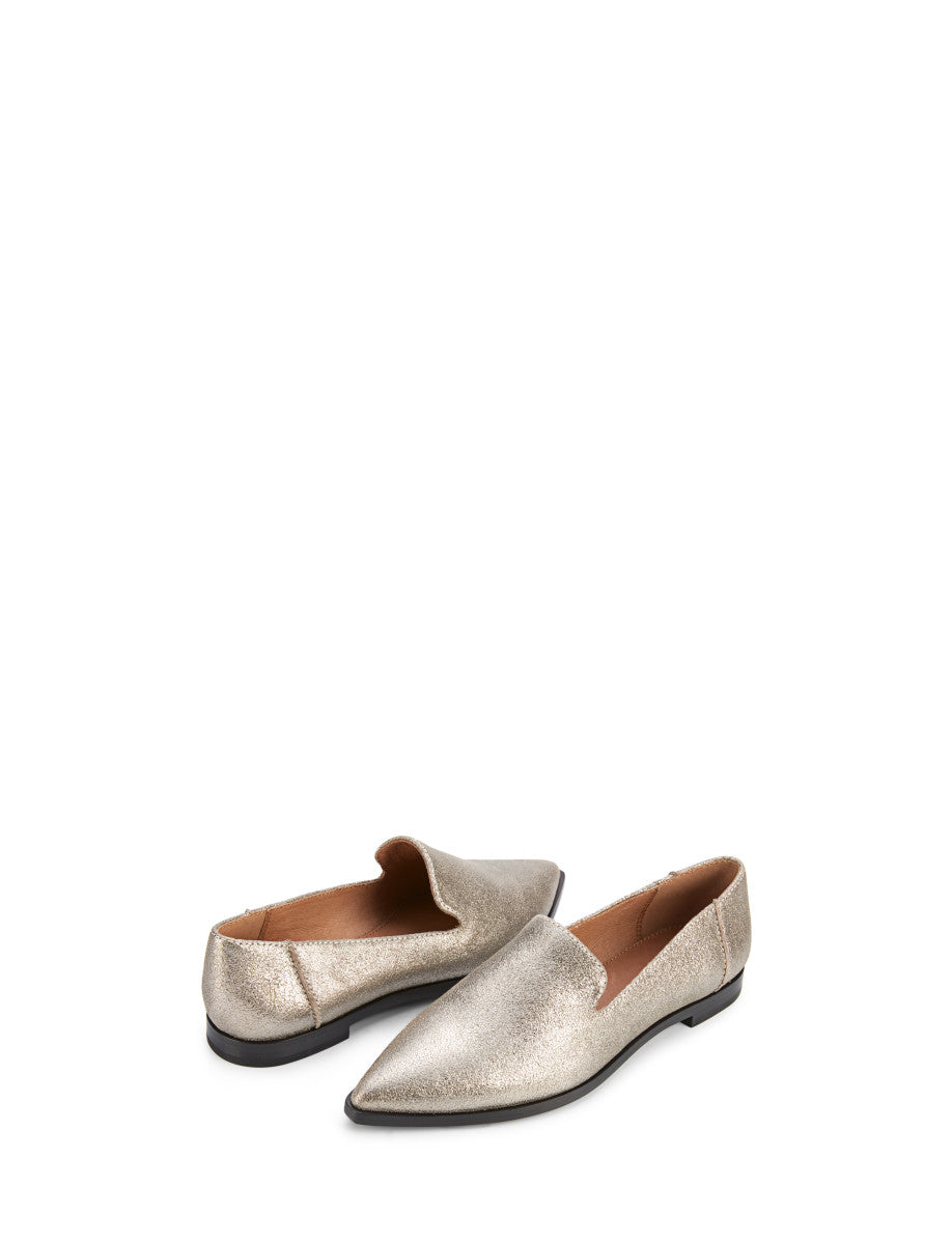 Women's Pewter Kenzie Venetian Loafers Pewter