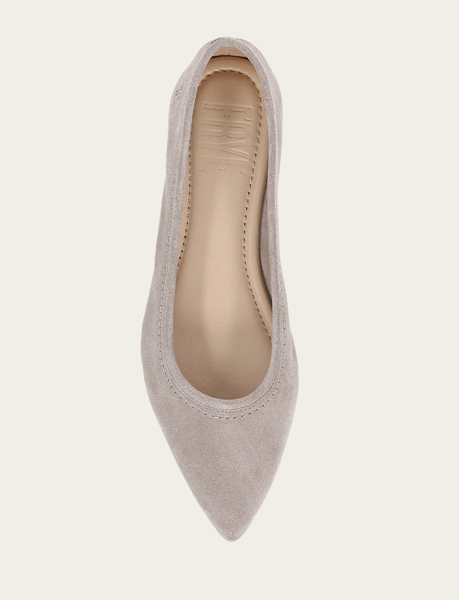 Women's Taupe Heather Ballet Flats Taupe