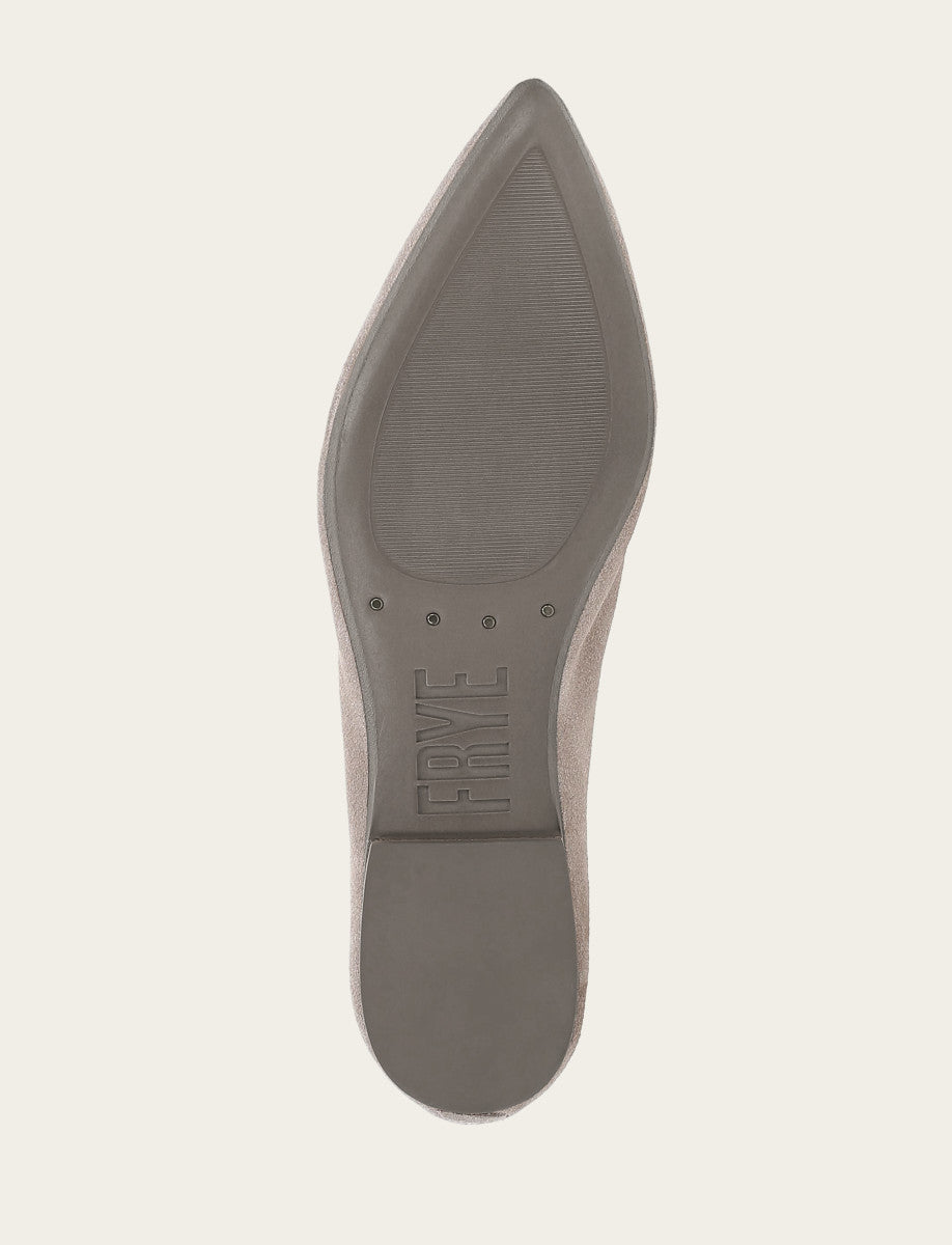 Women's Taupe Heather Ballet Flats Taupe