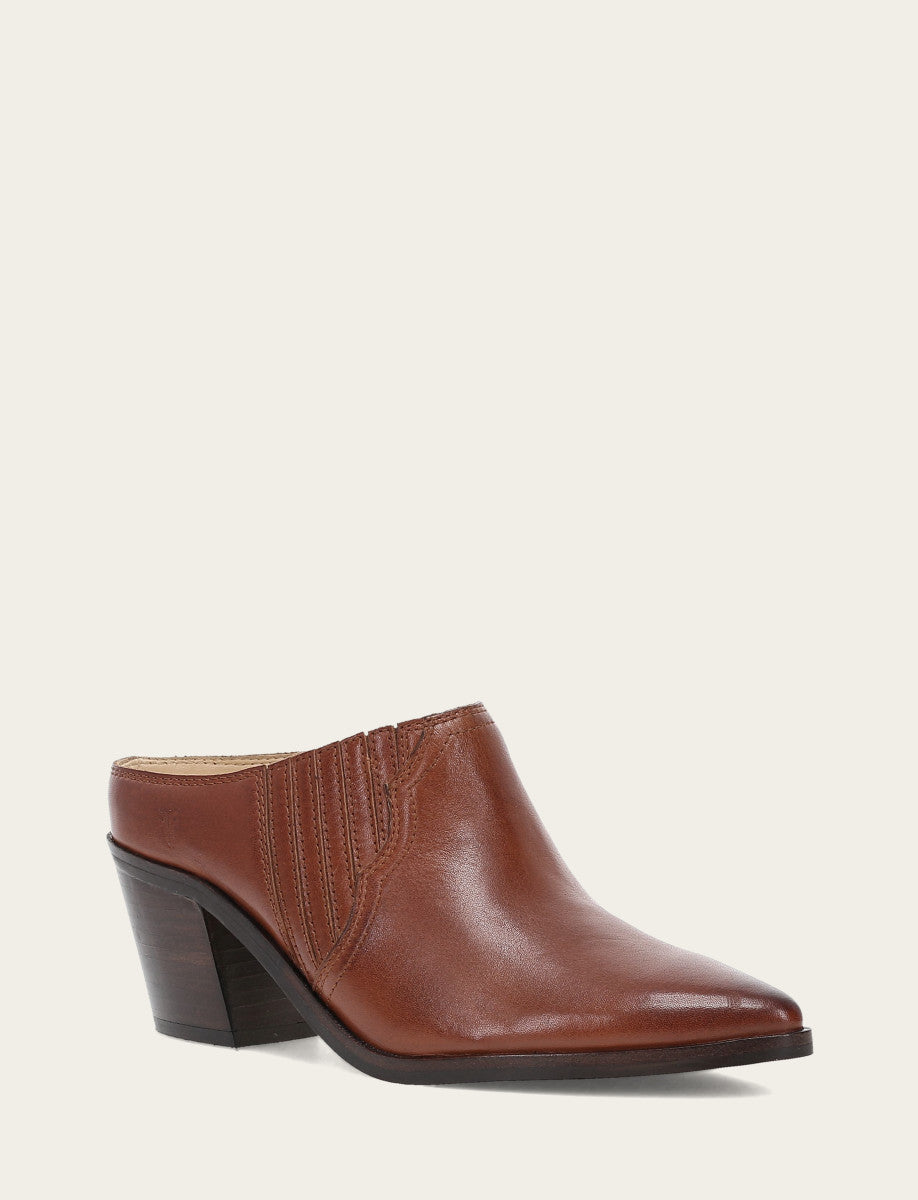 Women's Cinnamon Sara Western Mules Cinnamon