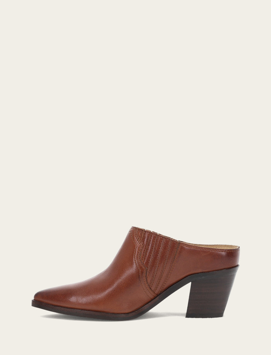 Women's Cinnamon Sara Western Mules Cinnamon