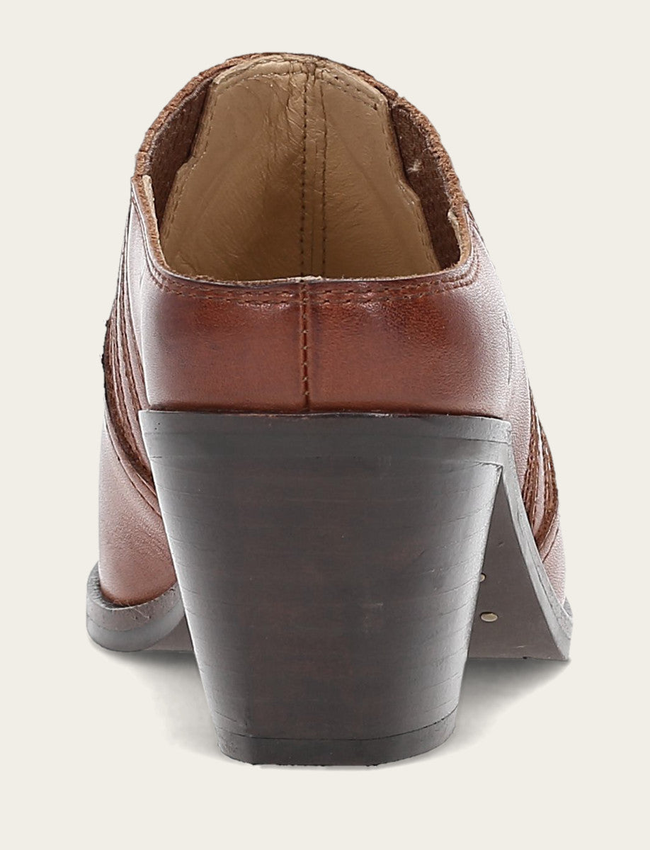 Women's Cinnamon Sara Western Mules Cinnamon