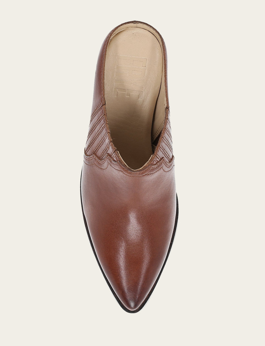 Women's Cinnamon Sara Western Mules Cinnamon