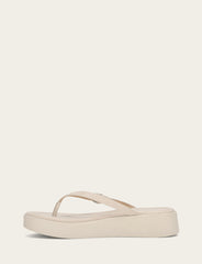 Women's Ivory Maya Buckle Thong Sandals Ivory