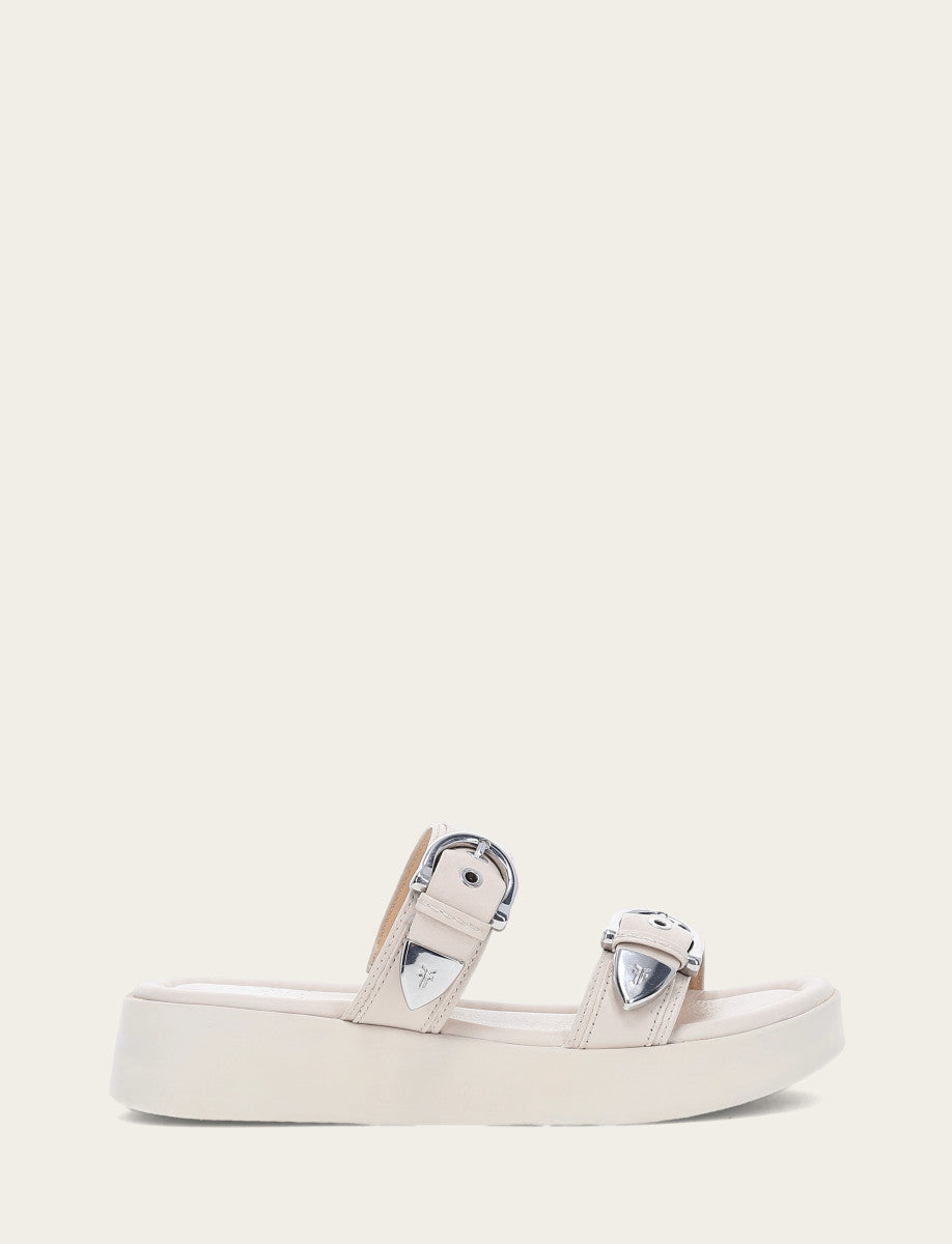 Women's Ivory Maya Buckle Sandals Ivory
