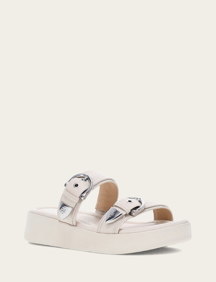 Women's Ivory Maya Buckle Sandals Ivory