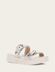 Women's Ivory Maya Buckle Sandals Ivory