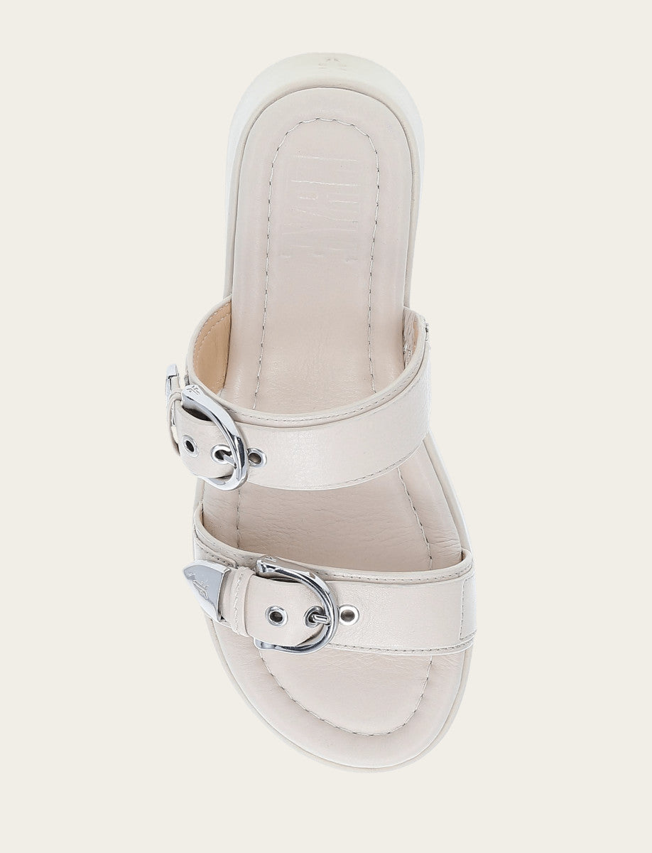 Women's Ivory Maya Buckle Sandals Ivory