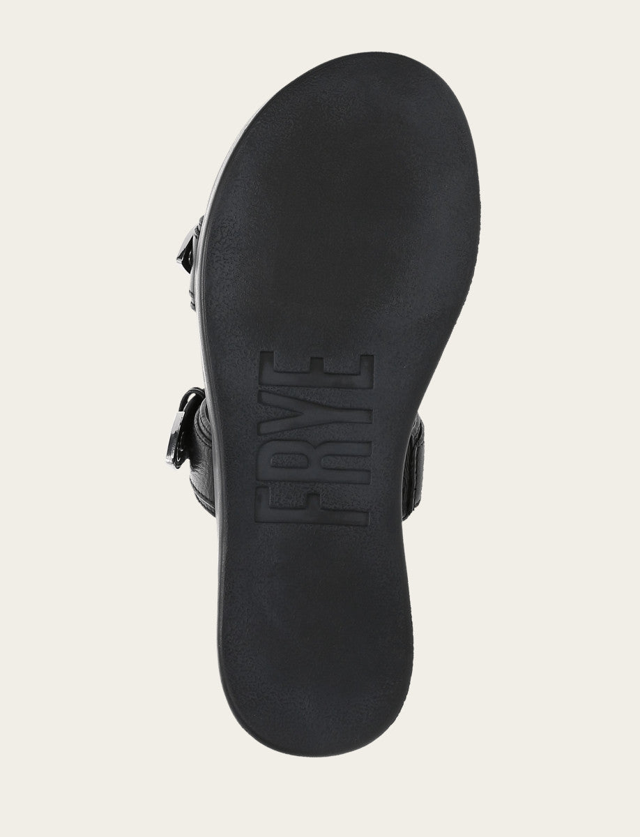 Women's Black Maya Buckle Sandals Black