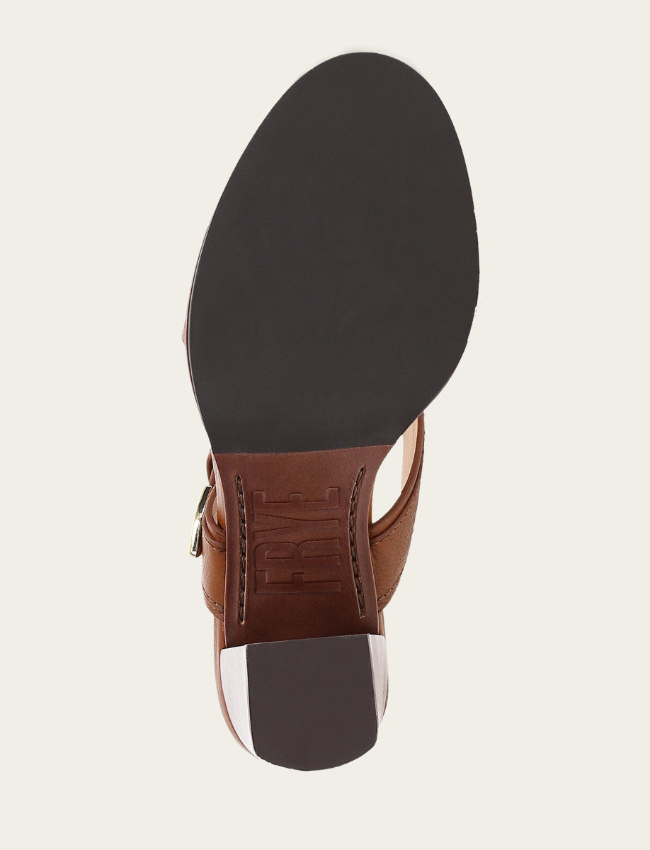 Women's Dark Latte Stella Buckle Slide Sandals Dark Latte