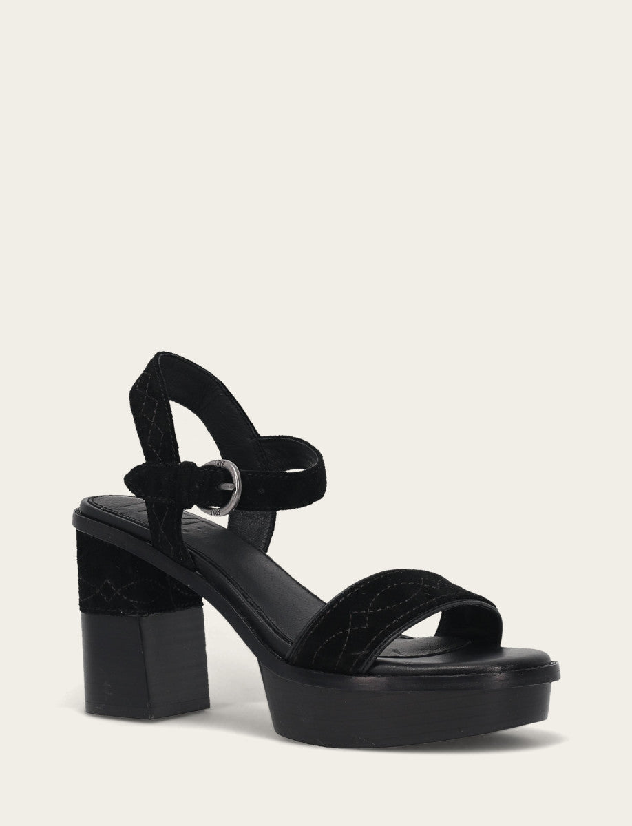 Women’s Black Pipa Woodstock Sandals Black