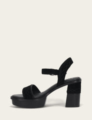 Women’s Black Pipa Woodstock Sandals Black