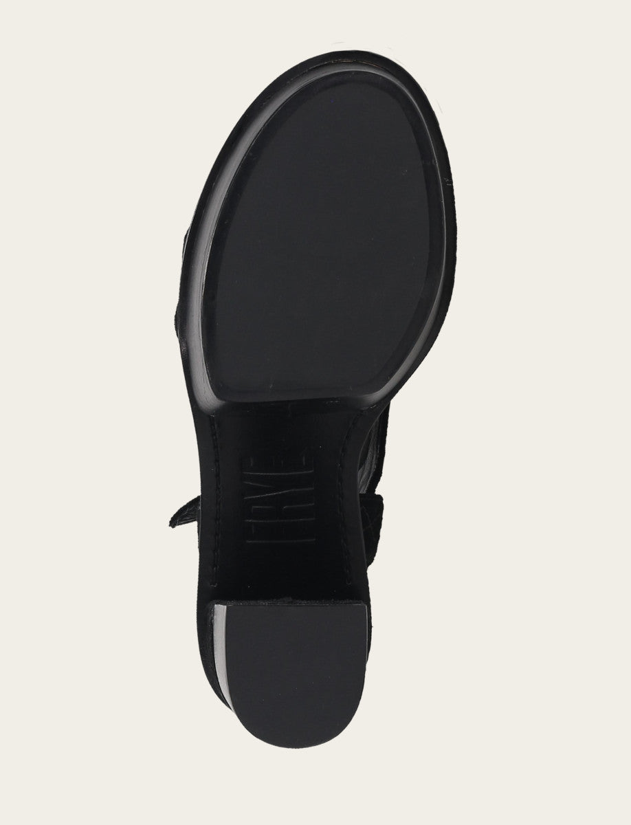 Women’s Black Pipa Woodstock Sandals Black