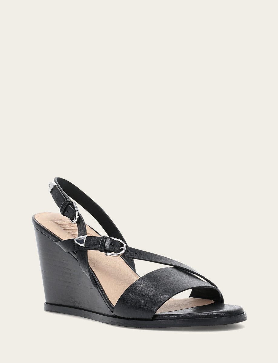 Women's Black Rachel Buckle Sandals Black
