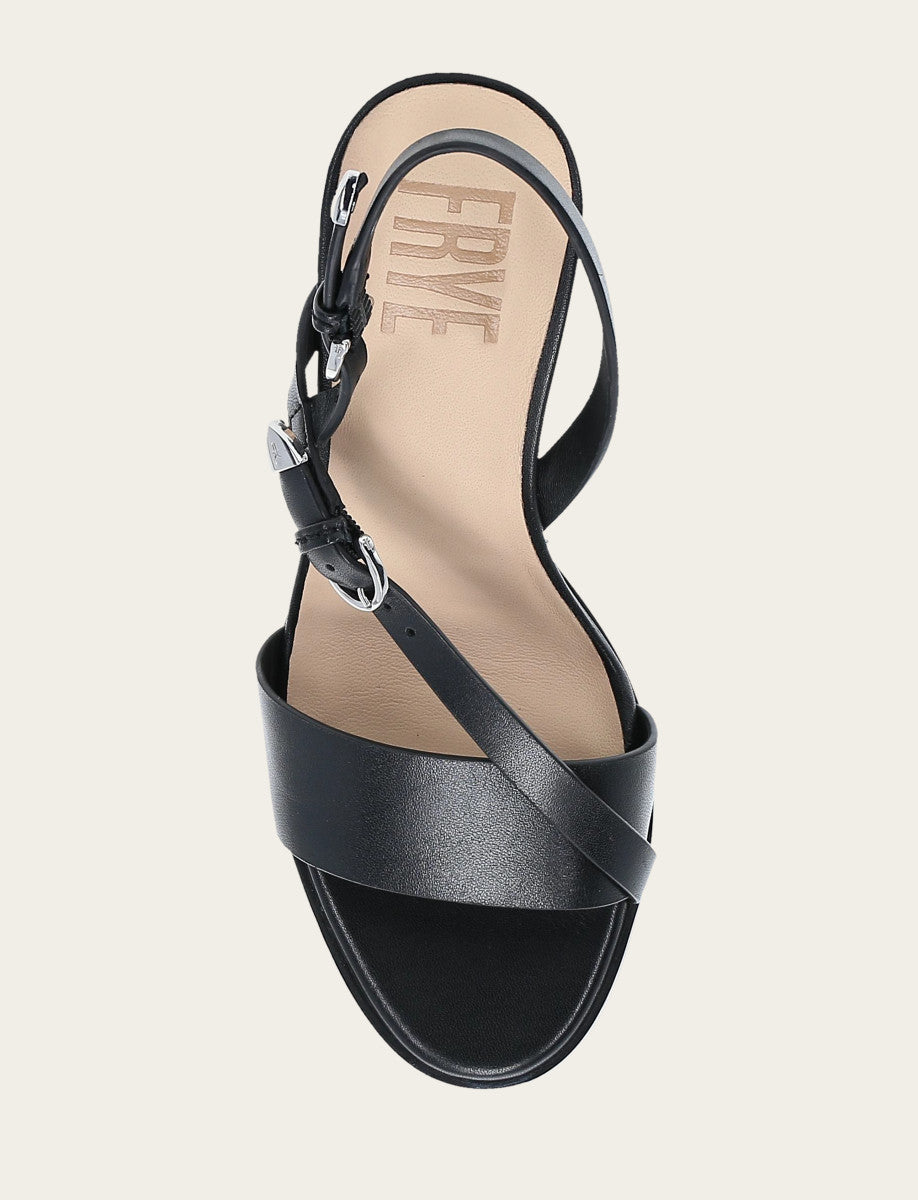 Women's Black Rachel Buckle Sandals Black