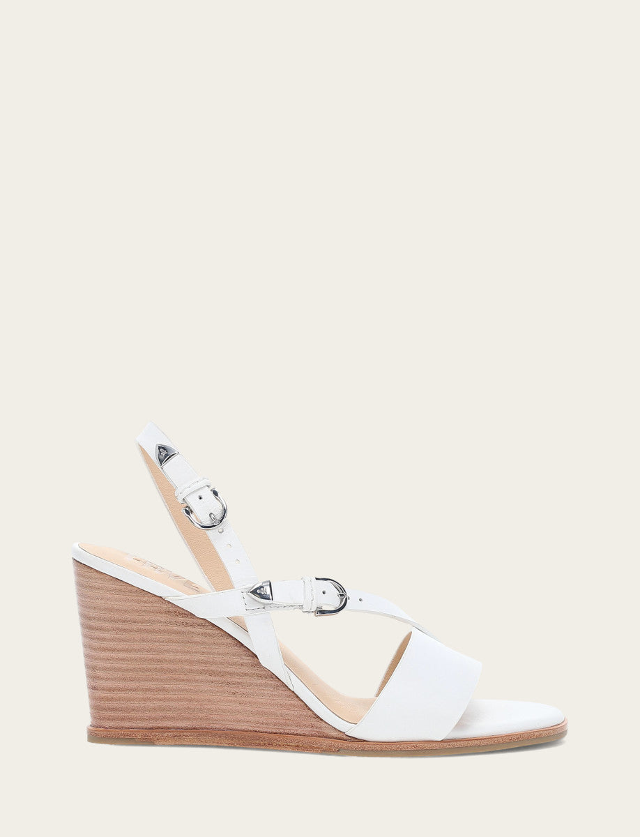 Women's White Rachel Buckle Sandals White