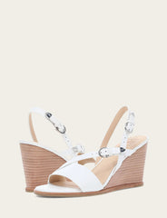 Women's White Rachel Buckle Sandals White