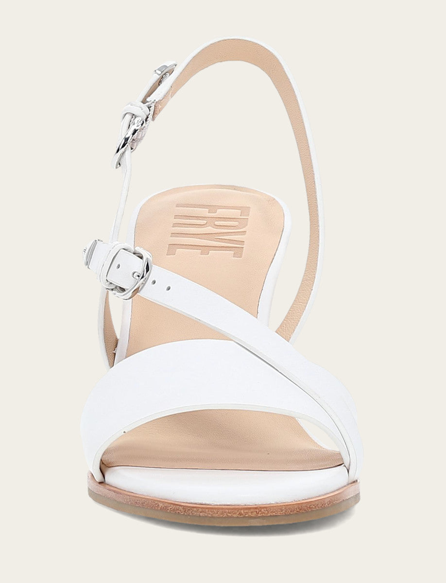 Women's White Rachel Buckle Sandals White